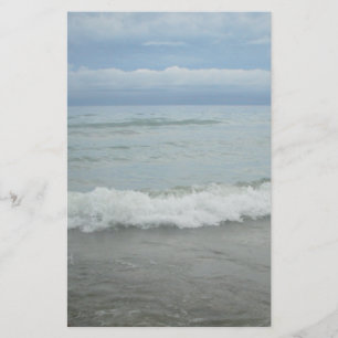 Beach Storm Waves Stationery