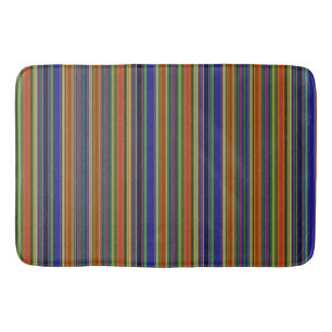 Beach Stripes Bath Mat