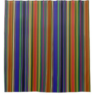 Beach Stripes Shower Curtain