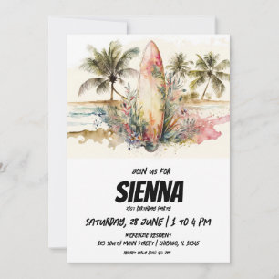 Beach Summer Party Invitation