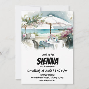 Beach Summer Party Invitation