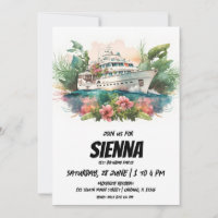 Beach Summer Party Invitation