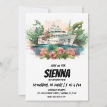 Beach Summer Party Invitation