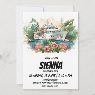 Beach Summer Party Invitation