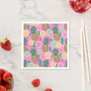 Beach Summer Pattern Napkin