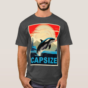 Beach Summer Pool Party Men Women Kids Funny Orca  T-Shirt