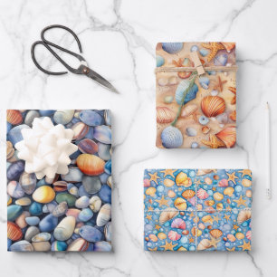 Beach Summer wrapping paper