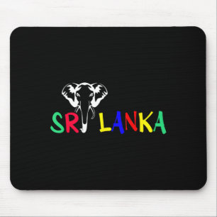 Beach Summertime Ocean _ Sri Lanka Elephant _ Mouse Mat