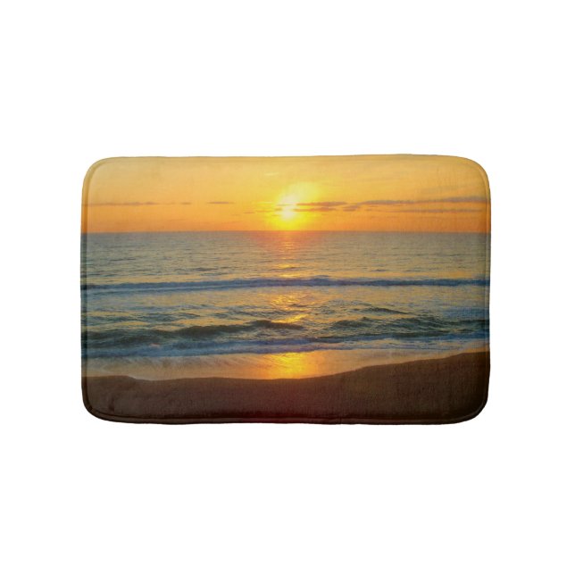Beach Sunrise Bath Mat (Front)