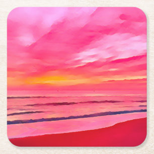 Beach Sunrise Coaster by Ocean Design