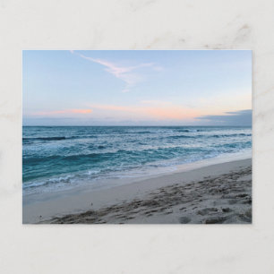 Beach Sunrise Original Travel Photography  Postcard