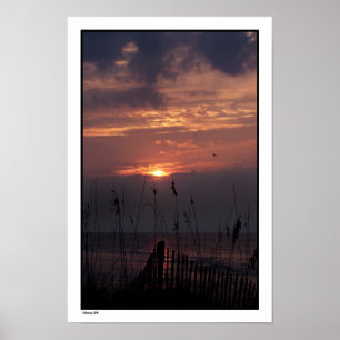 Beach Sunrise Poster