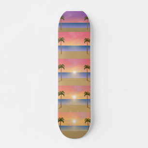 Beach Sunrise Sequence: Custom Skateboard