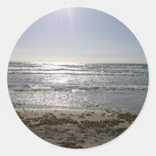 Beach Sunrise Stickers