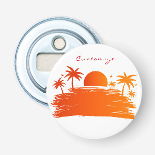 Beach Sunrise Sunset Thunder_Cove Bottle Opener