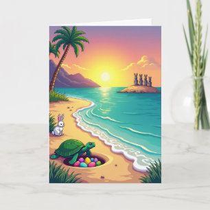 Beach Sunrise Surprise Card