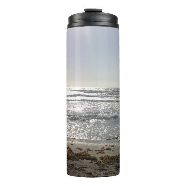 Beach Sunrise Thermal Tumbler (Front)