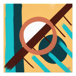 Beach sunset - Abstract Photo Print