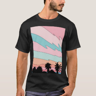 Beach Sunset By T-Shirt