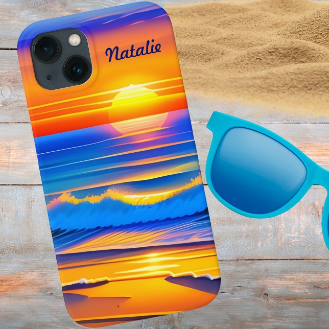 Beach Sunset  Case-Mate iPhone Case (Creator Uploaded)