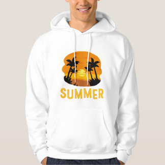 Beach sunset hoodie