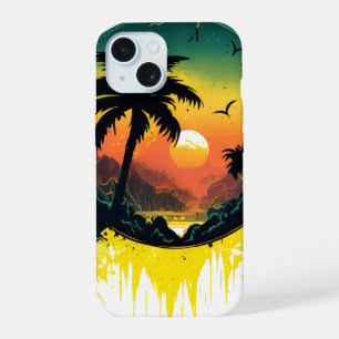 Beach Sunset iPhone 15 Case