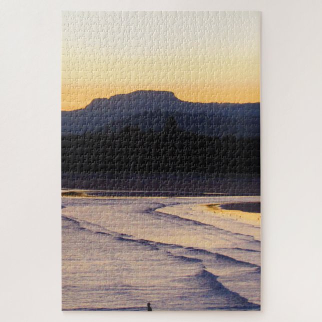 beach sunset jigsaw puzzle (Vertical)