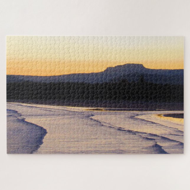 beach sunset jigsaw puzzle (Horizontal)