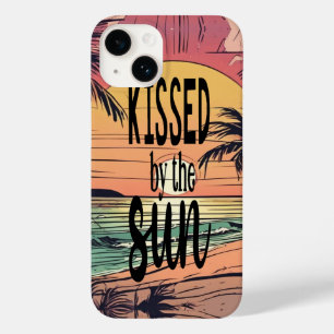 Beach Sunset, Kissed by the Sun Case-Mate iPhone 14 Case