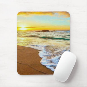 Beach Sunset  Mouse Mat