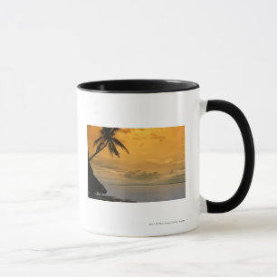 Beach sunset mug