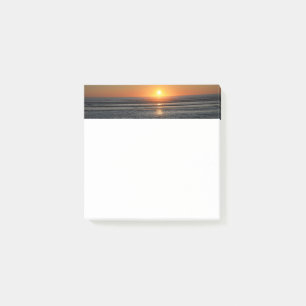Beach Sunset Photo Stationery 3x3 Post-it Notes