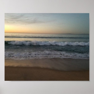 Beach Sunset Poster