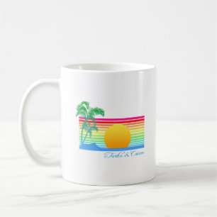 Beach Sunset Turks Caicos Coffee Mug