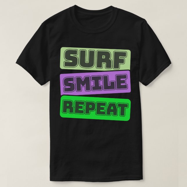 Beach Surfing Kitesurfing Wakeboarding Surfer 17 T-Shirt (Design Front)