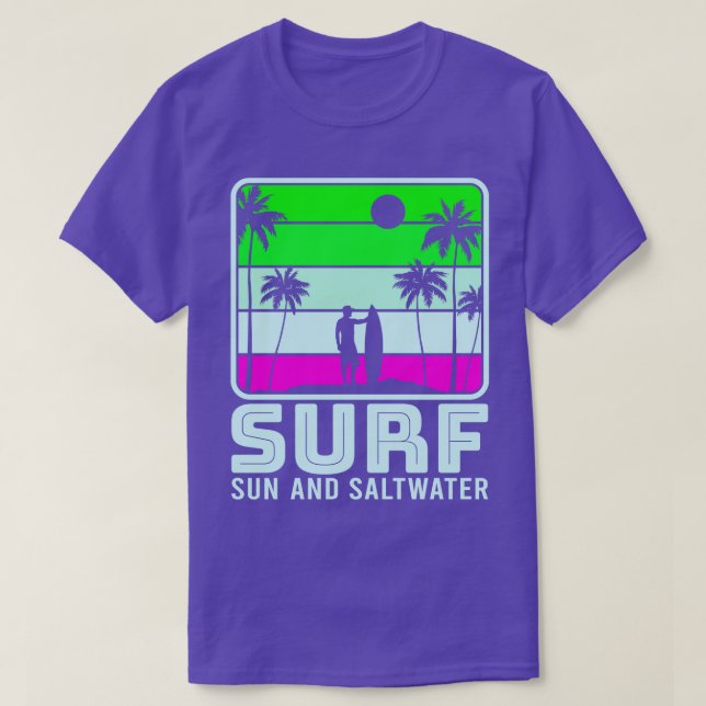 Beach Surfing Kitesurfing Wakeboarding Surfer 18 T-Shirt (Design Front)