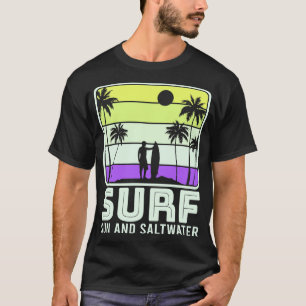 Beach Surfing Kitesurfing Wakeboarding Surfer 4 T-Shirt