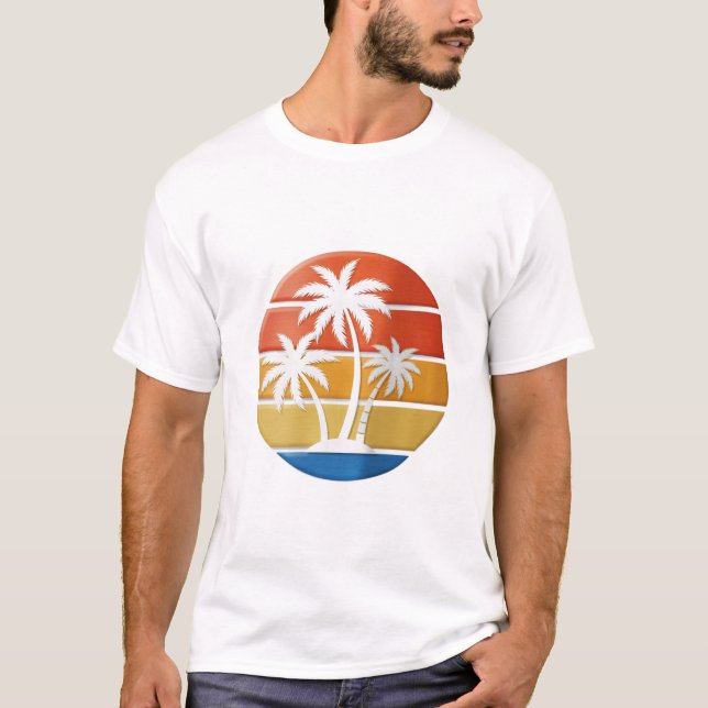 Beach  T-Shirt (Front)