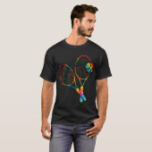 Beach Tennis Tie Dye Rainbow Kids Boys Teenage Men T-Shirt (Front Full)