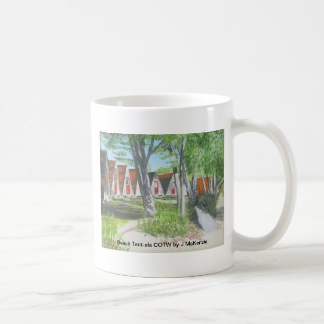 Beach Tent-els - COTW Coffee Mug (Right)