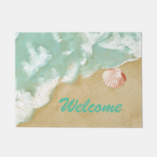 Beach Theme Door Mat