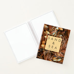 Beach Theme Guest House Guest Book