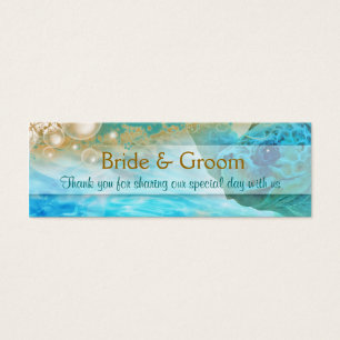 Beach theme wedding favours turtle