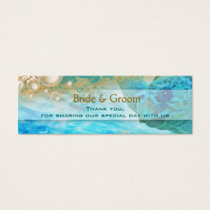 Beach theme wedding favours turtle