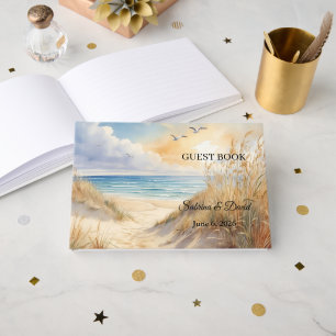 Beach Theme Wedding Guest Book