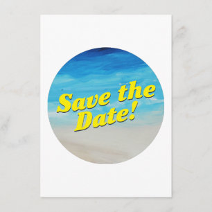 Beach Themed Party Invitation