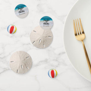 Beach Themed Personalised Confetti