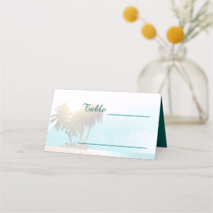 Beach Themed Place Card