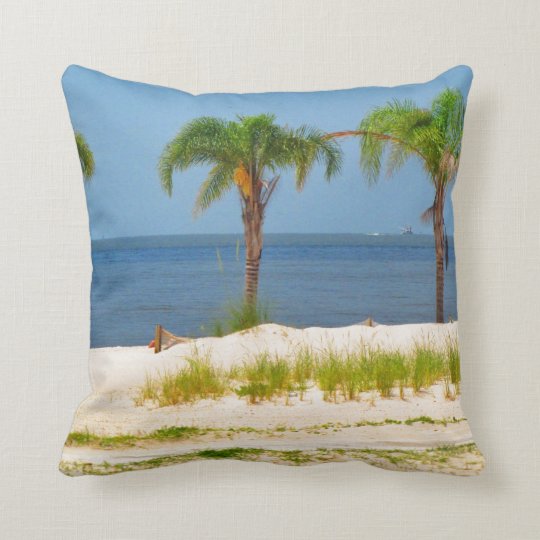 beach themed pillows decorative