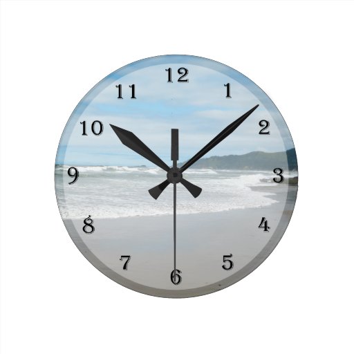 Image of Beach Themed Wall Clock